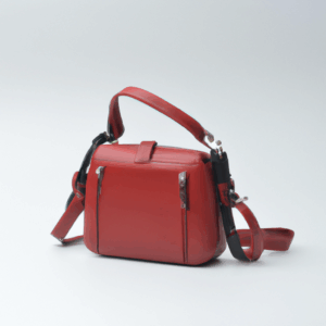 1. Luxe Crimson Red Bag