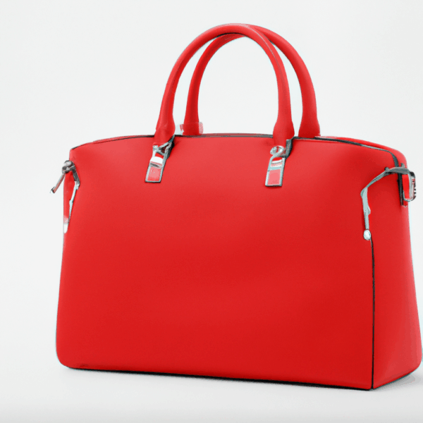 1. Luxe Crimson Red Bag - Image 2
