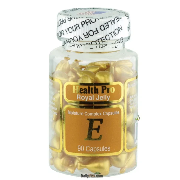 2 x Royal Jelly Vitamin-E Skin Oil 90 Gel Moisture Complex Capsules