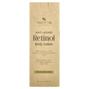 Anti-Aging Retinol Body Lotion, Fragrance-Free, 8.5 fl oz (250 ml)