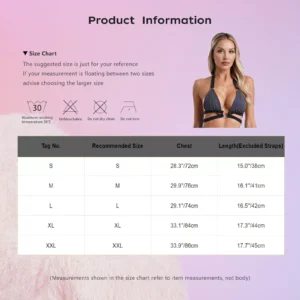 Womens Swimwear Deep V Neck Bra Brassiere Bikini Halter Swimsuit Beach Tops