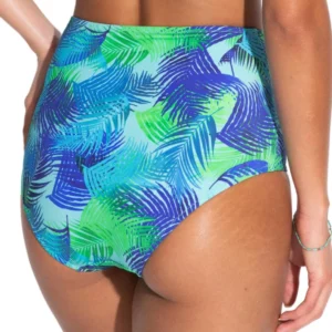 Pour Moi Aruba Control Bikini Brief Womens Swimwear Briefs Pant 31362 Aqua Palm