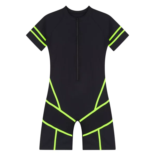 Womens Swimwear Surfing Swimsuit Bathing Wetsuit Pool Party Bodysuit Boyleg