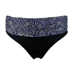 Pour Moi Odyssey Bikini Brief Bottoms Fold Over Gather Womens Swimwear 15103
