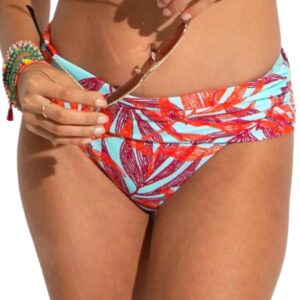 Pour Moi Free Spirit Bikini Brief Fold Over Adjustable Womens Swimwear 13209R