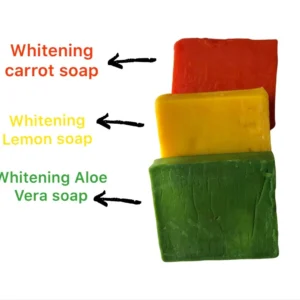 Whitening Lemon Soap, Acne Reducer, Deleting Pimples, Brighten Skin.