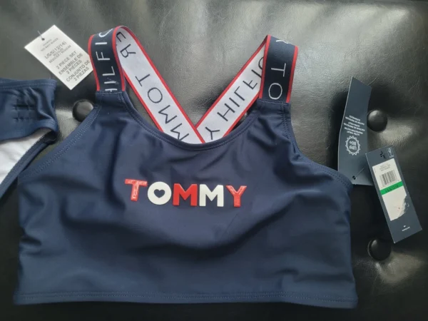 2 Pc Girls swimwear by Tommy Hilfiger NWT (Size L 12/14)