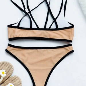 Womens Swimwear Beach Bikini Holiday Lingerie Set Gogo Briefs Summer Thongs Hot