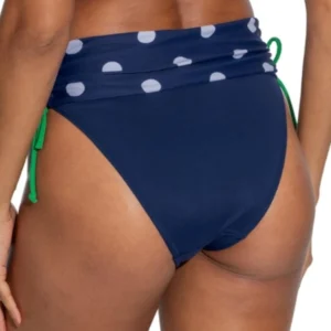 Pour Moi Beach House Bikini Brief Fold Over Tie Side Womens Swimwear 28203
