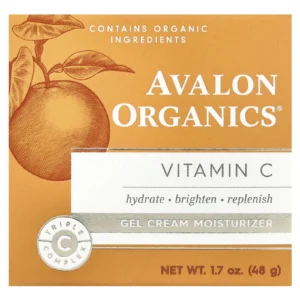 Vitamin C, Gel Cream Moisturizer, 1.7 oz (48 g)