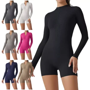 Womens Swimwear Workout Jumpsuit Unitard Swimsuit Fitness Beachwear Running Gym