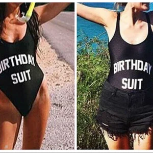 AU SELLER Womens Swimwear Bodysuit Swimsuit Monokini Leotard Jumpsuit sw095