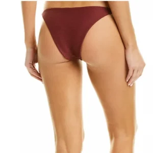 NWT Onia Womens Swimwear Rochelle Bottom Maroon Size M