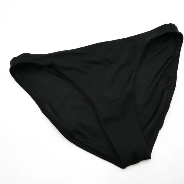 Victorias Secret Large Black Bikini Bottom Womens Swimwear Swim Beach Ocean New
