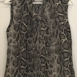 Rebecca Taylor Snake Skin Knot Top Size 12 New With Tags Womens Clothing