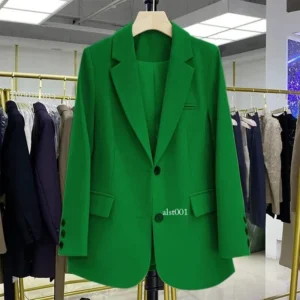 Women Coat Office Lady Womens Clothing Loose Korean Version Small Suit Jacket