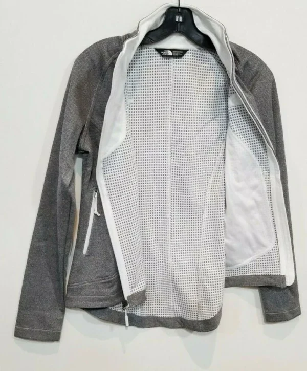 The North Face Needit Jacket Tnf White Heather Womens Clothing Coats & Outerwear