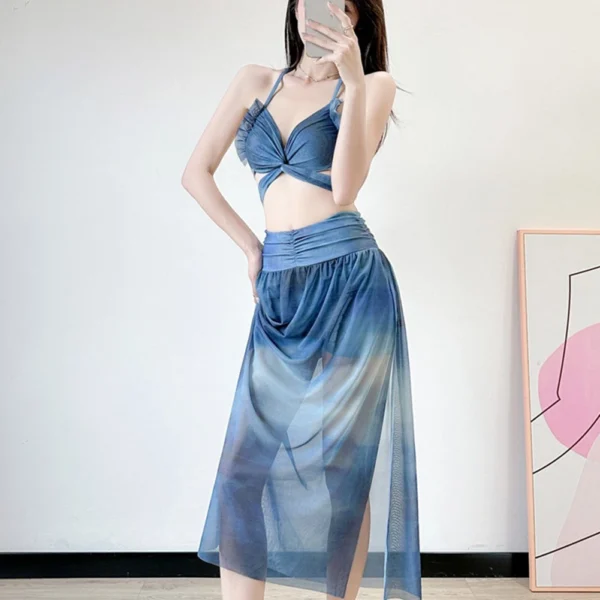 2025 Womens Swimwear High Waist Bikini with Butterfly Style for Pool Parties