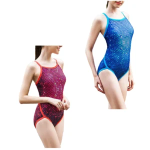 Womens Swimwear Holiday Swimsuit Mermaid Bathing Suits Quick-dry Rash Guard